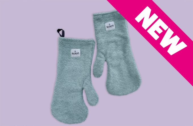 Dog Drying Mitts – Mint