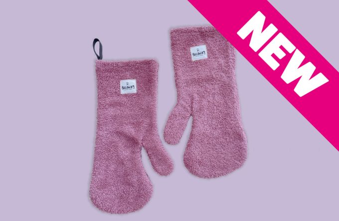 Dog Drying Mitts – Pink