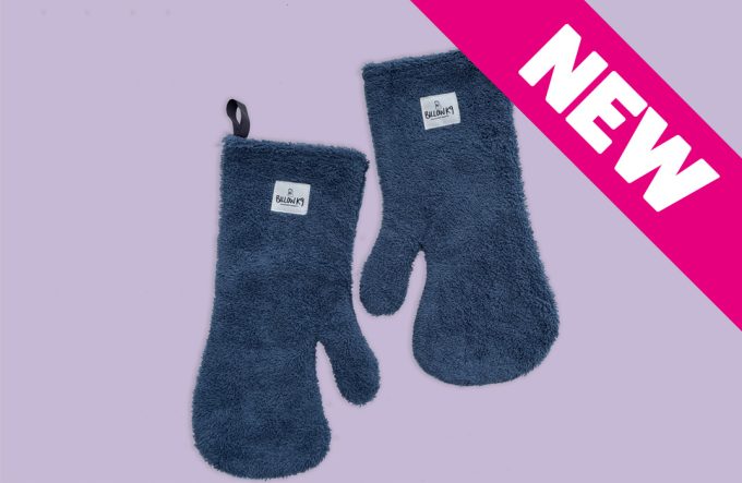 Dog Drying Mitts – Blue